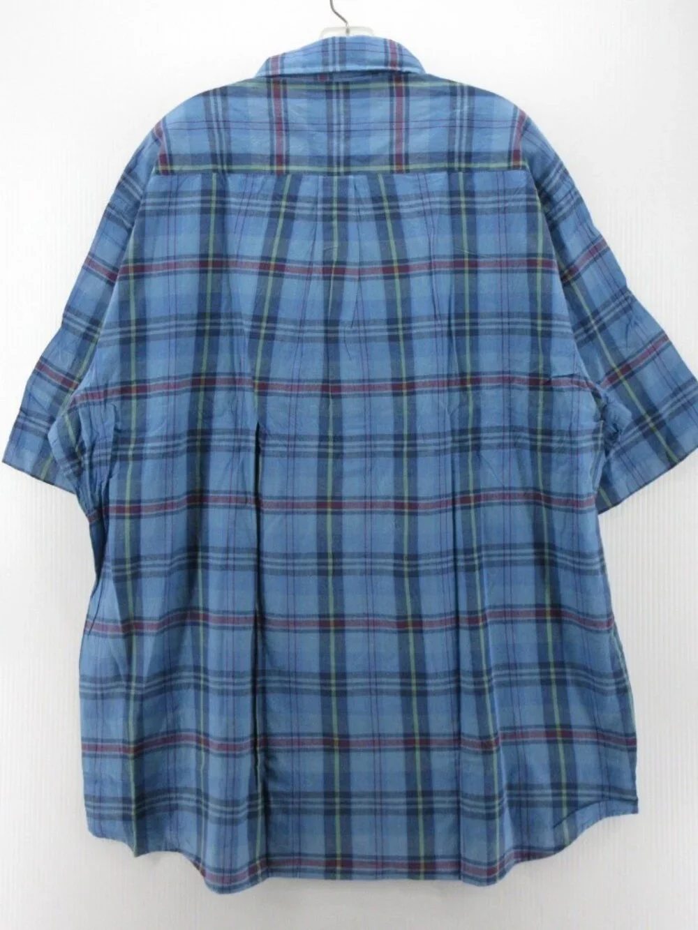 Brooks Brothers Shirt XL India Madras Plaid Handwoven Sport Button Down
